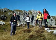 Salita dal Rif. Cazzaniga con giro ad anello allo Zuccone Campelli (2161 m.) e alla Cima di Piazzo (2057 m.) il 9 ottobre 2011 - FOTOGALLERY